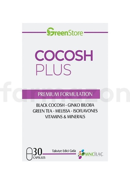 Green Store Cocosh Plus 30 Kapsül