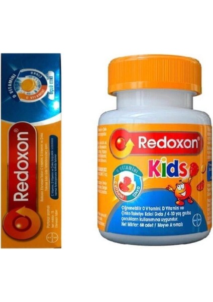 Üçlü Etki 15 Efervesan Tablet+ Kids 60 Tablet