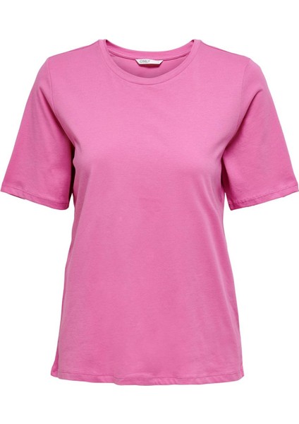 Kadın Basic T-Shirt - 15256961 Onlnew Only S/s Tee