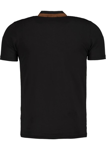 T8571 Dewberry Fermuarli Erkek T-Shirt-Koyu Siyah fiyatları
