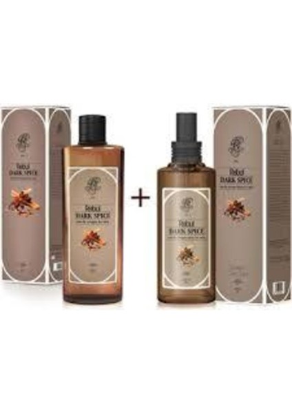 kolonya Set Dark Spice 270 ml + 100 ml