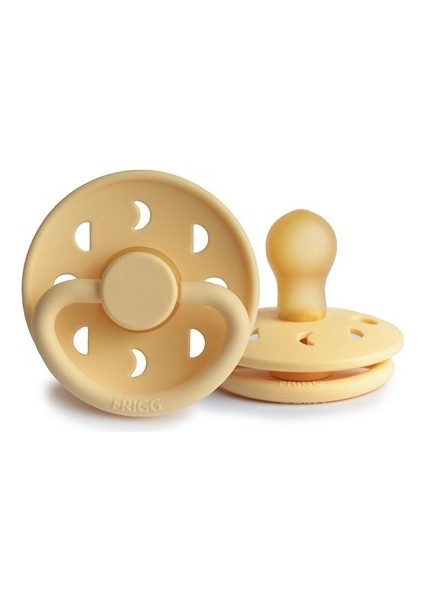 Frıgg Moon Phase Kauçuk Emzik - Pale Daffodil 0-6 Ay