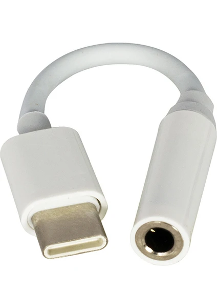 JH-022 USB Type-C To 3.5 mm Audıo Çevirici 10 cm Kablolu