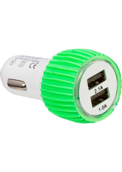 XKY-002 5 Volt 2.1 Amper Çift Usbli Oto Çakmaklık