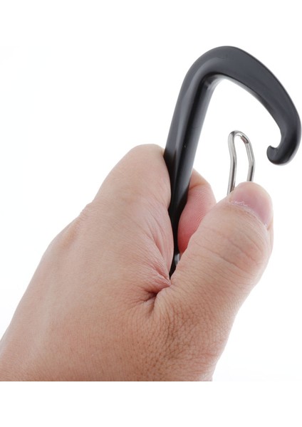 Carabiner Anahtarlık Tokaları Vida Kapısı Kamp Yürüyüş Black Için Dayanıklı (Yurt Dışından) fiyatları