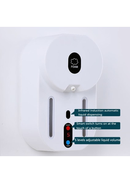 KLC-600 Sabunluk, Stil: Sıvı Sürüm Şarj (Yurt Dışından)