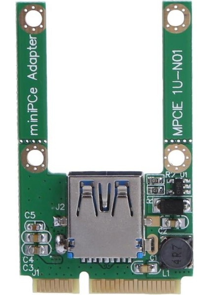 Kitap Mini Pcı-E Usb2.0 Pcı Express Adaptör Kartı Mini Pcı-E USB 2.0 Genişletme Kartı Kitap USB Bluetooth Adaptörü