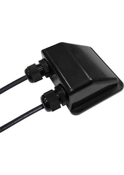 Tutma Spfluider Bağlantı Kutusu Çatı Kablo Rakoru Karavanlar Için Karavan Karavan Evrensel Yat Aksesuarları Siyah Güneş Paneli Abs modelleri