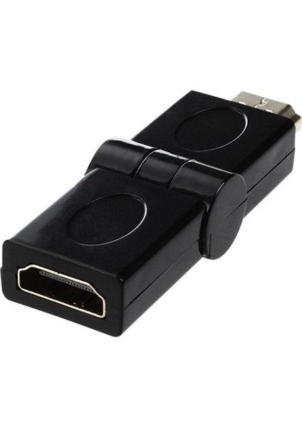 1x HDMI Sağ Açı Erkek Kadın 90-180 Derece Adaptör Kablosu Kurşun Konnektörü indirimleri