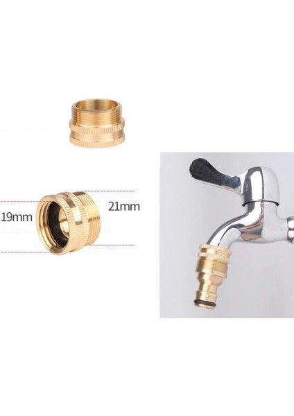 5 Parça İç/Dış Dişli Bağlantılı Su Borusu Adaptörü - Pirinç (Yurt Dışından) indirimleri