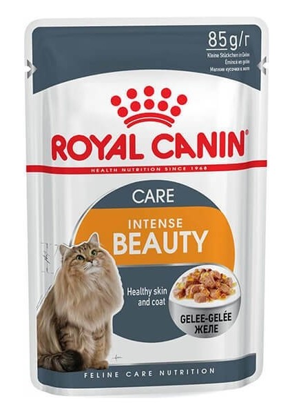 Dr. Sacchi Royal Canin Intense Beauty Jelly Pouch Kedi Maması 85 gr