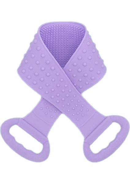 Silikon Jel Ovma Banyo Fırçası Şeridi Masaj Sırt Ovaları Banyo Bandı Artefakt Kül Morunu Ovuşturun