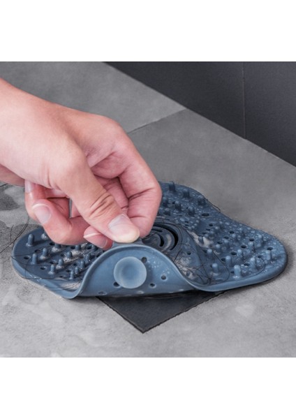 3 Adet Evye Fişi Ev Tet Lavabo Kanalizasyon Koku Giderici Basmalı Tip Saç Önleyici Lavabo Fişi Mavi fırsatları