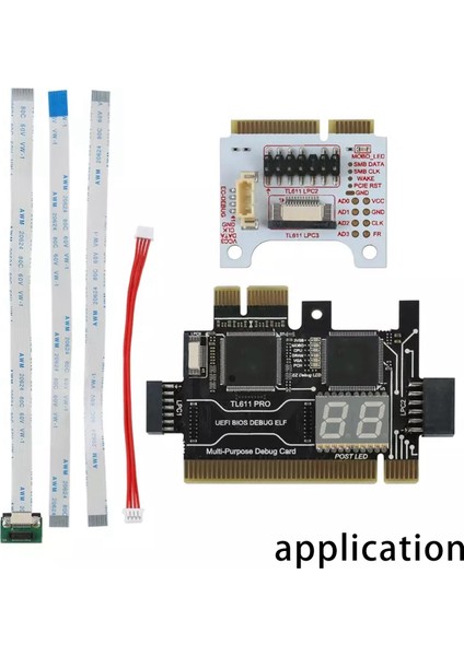 Mını Pcı-E Adaptör Kartı Pcıe Dönüşüm Kartı Anakart Teşhis Test Analiz Cihazı Test Cihazı Dizüstü Bilgisayar Için Hata Ayıklama Kartları modelleri