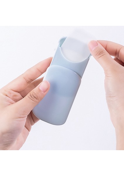 Flyeer 2020 2 Adet Pembe Seyahat Sabunu Kağıt Yıkama El Banyosu Temiz Kokulu Dilim Yaprak Tek Kullanımlık Kutulu Sabun Taşınabilir Mini Kağıt Sabun fırsatları