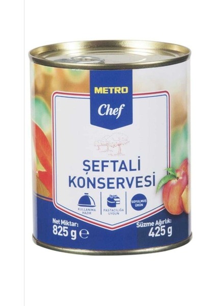 Şeftali Konservesi 825 gr