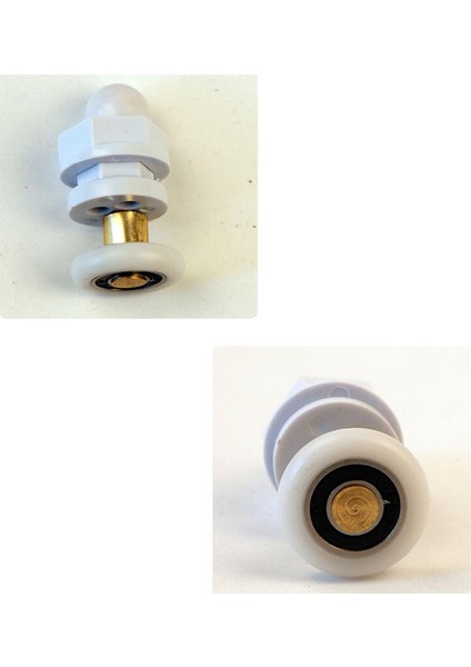 8 Adet 27MM Çapı Çift Tekerlekli Yedek Duş Kapısı Rulosu Runner Wheel indirimleri