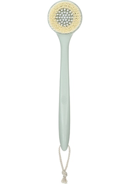 Duş Fırçası Banyo Fırçası Vücut Fırçası Sırt Kuru Cilt Spa Scrubber-Yeşil indirimleri