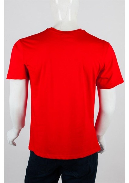 Flash Sembol Unisex Pamuklu Regular Fit Tişört X-Large