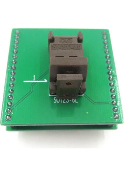 Guangdong Spirit Adet Soic8 Sop8 - Dip8 Ez Programcı Adaptörü Dönüştürücü Modül ve 1 Adet SOT23 SOT23-6 SOT23-6L Ic Test Soketi Adaptörü - Yeşil ve Siyah-Yeşil