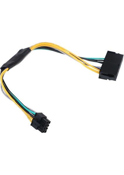 11.8 Inç 24P - 8p Atx Güç Kaynağı Kablosu Dell Optiplex 3020 7020 9020 T1700 Için 18AWG Pc Splitter Güç Uzatma Kablosu