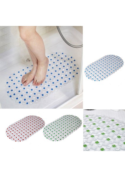 Tuvalet Yuvarlak Mat Temizleme Kaymaz Mat Banyo Çocuk Banyosu Düşme Önleyici Ayak Şeffaf El Yıkanabilir Mat Yeşil(Yurt Dışından) fırsatları