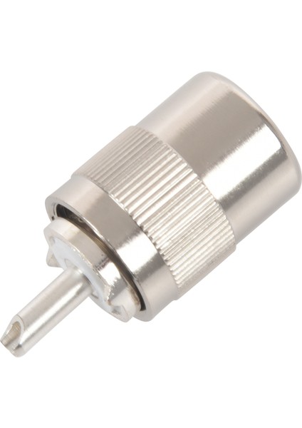 Uhf PL259 SO239 Erkek Çevirmeli Konnektör RFC400 Rg8 Rf Koaksiyel Adaptör Konnektörü, Gümüş