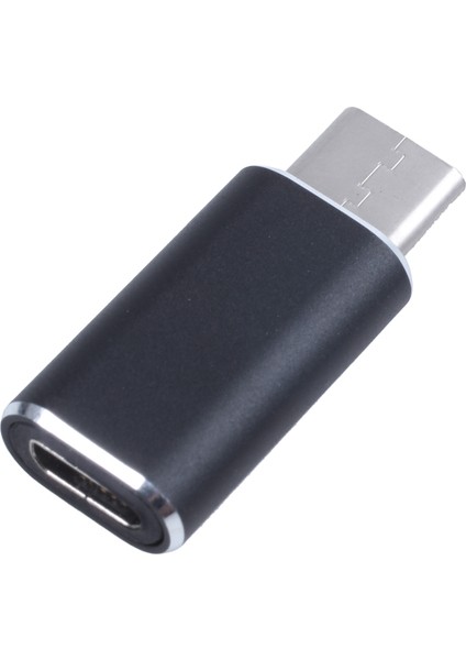 USB 3.1 Tip C Tip B Adaptör Usb-B Usb-C Video Dönüştürücü Usb'ye Dönüştür Tip C Mikro-Usb Bağlantısı Veri Aktarımı Siyah Renk Yükleniyor