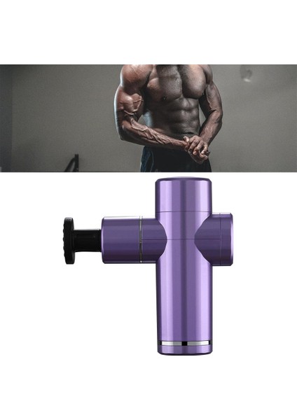 Mini Masaj Tabancası ile 5 Kafaları Abs Plastik Kas Vücut Spor Salonu Için Şarj Edilebilir Baoblaze fiyatları