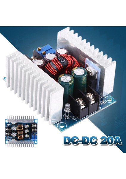 Dc-Dc Dönüştürücü 20A 300W Step Down Buck Boostayarlanabilir Şarj Kartı Modülü fiyatları