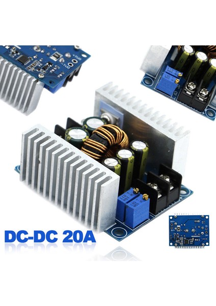 Dc-Dc Dönüştürücü 20A 300W Step Down Buck Boostayarlanabilir Şarj Kartı Modülü modelleri