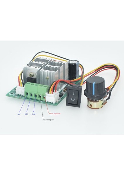 Dc 5V-36V 15A 3 Fazlı Fırçasız Motor Hız Kontrol Cihazı Motor Kontrolü D Cw Ccw Tersinir Anahtar Motor Sürücüsü(Yurt Dışından)