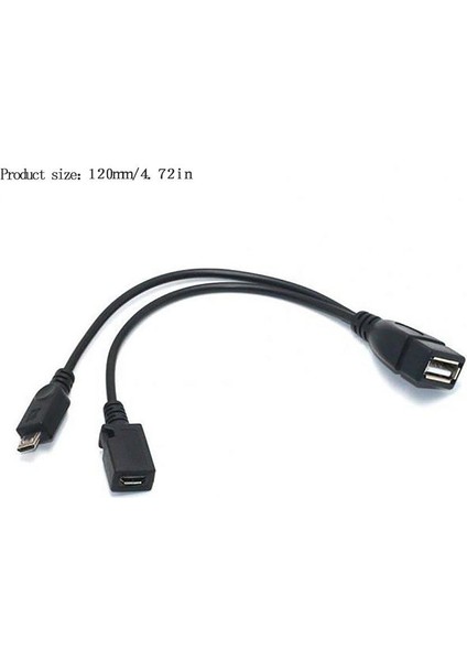 Ef 1 2 Mikro USB Ana Bilgisayar Gücü Y Bölücü Adaptörü 5 Pinli Erkek Dişi Otg Kablosuna(Yurt Dışından) modelleri