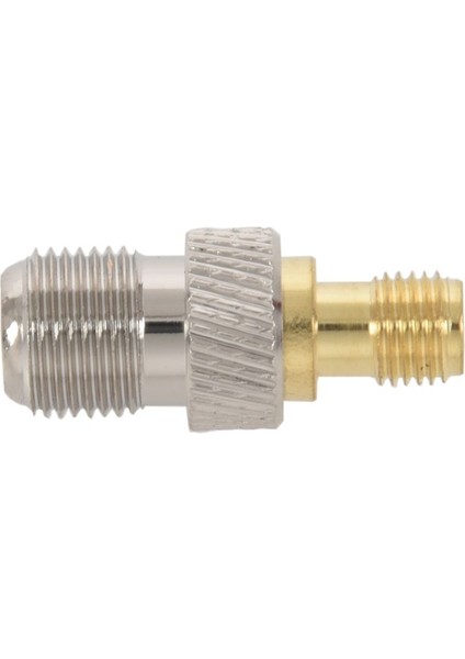 Rf Koaksiyel Koaksiyel Adaptör Sma Dişi - F Dişi, Gümüş