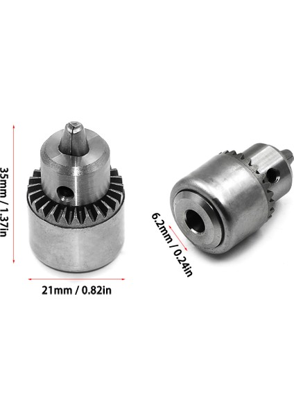 4 Adet 0.3-4mm Mini Mikro Küçük Elektrikli Alüminyum El Taşınabilir El Matkap Chuck