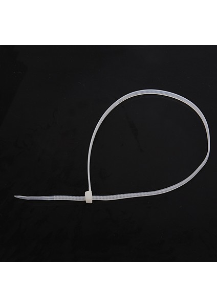 Kablo Bağları Sargılar / Zip Bağları, Beyaz 100PCS 400MM X5MM