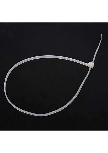 Kablo Bağları Sargılar / Zip Bağları, Beyaz 100PCS 400MM X5MM