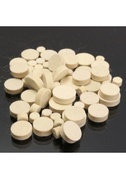 60 Adet Yumuşak Yün Keçe Parlatma Tekerleği Tampon Pedi Döner Aletler Için Dremel Mix Set(Yurt Dışından) modelleri