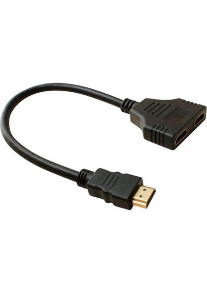 2'si 1 Arada HDMI Splitter Adaptörü Full HD1080P