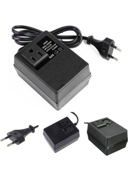 200W Voltaj Dönüştürücü Trafosu 220V - 110V Step Down Travel Ab Fiş Adaptörü fiyatları