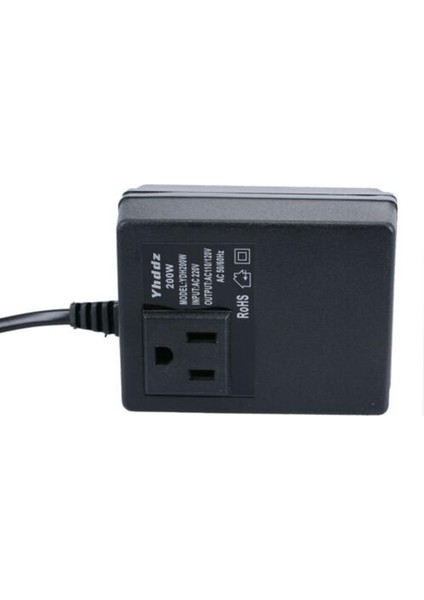 200W Voltaj Dönüştürücü Trafosu 220V - 110V Step Down Travel Ab Fiş Adaptörü fırsatları