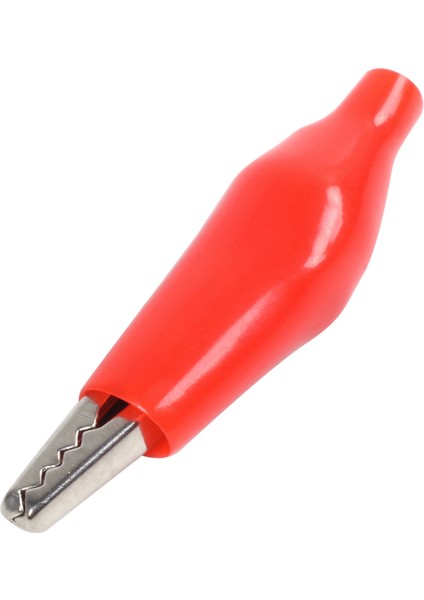 10 Adet Kırmızı Lamba Neon Işık Spst On-Off Basmalı Anahtarlar ve 20 Adet Metal Çizme Terminali Timsah 38MM Uzunluk