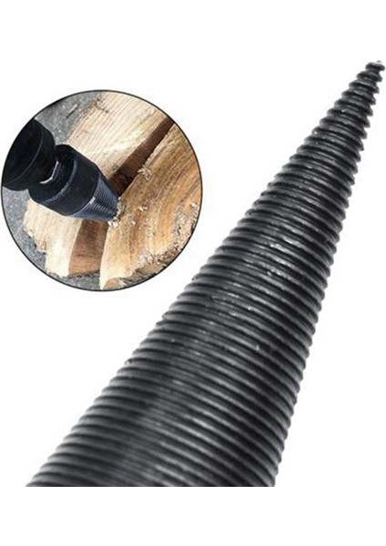 2 Adet Hex Shank Yakacak Odun Bölücü Makinesi Matkap Ahşap Koni Oyucu Punch Sürücü Matkap Ucu Bölünmüş Sondaj Araçları(Yurt Dışından) modelleri