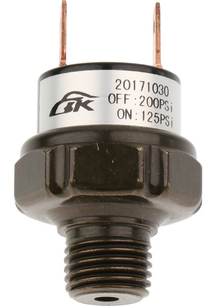 Hava Basıncı Anahtarı Boynuz Pompa Araç Parçaları Için 1/4 Konu Alaşımları 125-200PSI (Yurt Dışından)