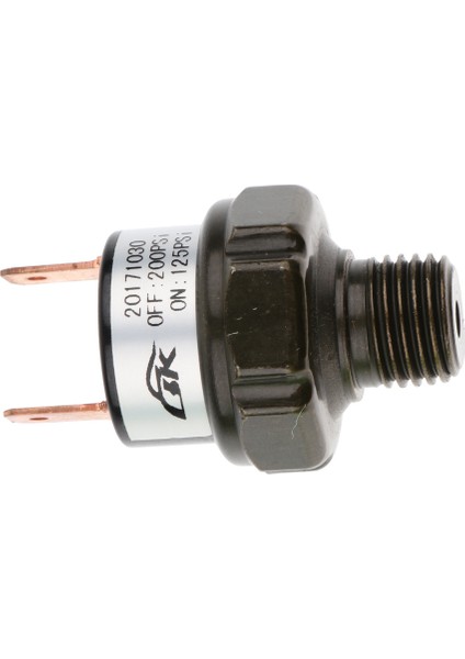 Hava Basıncı Anahtarı Boynuz Pompa Araç Parçaları Için 1/4 Konu Alaşımları 125-200PSI (Yurt Dışından)