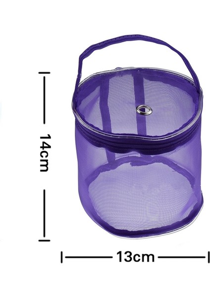 El Dokuma Aletleri Iplik Saklama Örgü Çantası Küçük Mor (Yurt Dışından)