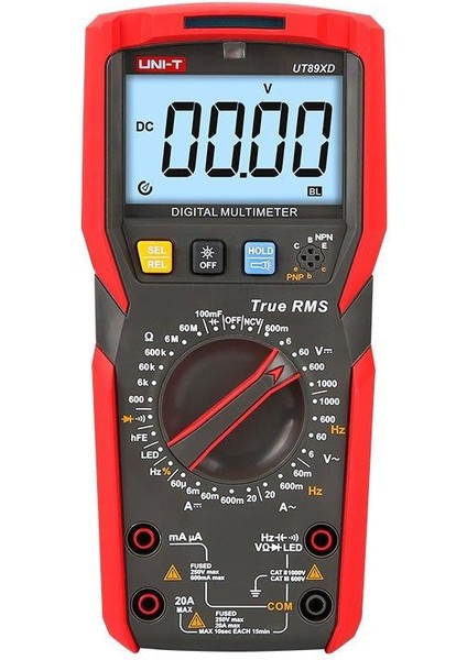 Unit UT89XD Çok Fonksiyonlu Dijital Multimetre