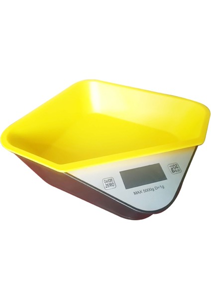 Pişirme Gıda Ölçeği Palet Ölçeği Pet Ölçekli Siyah Sarı