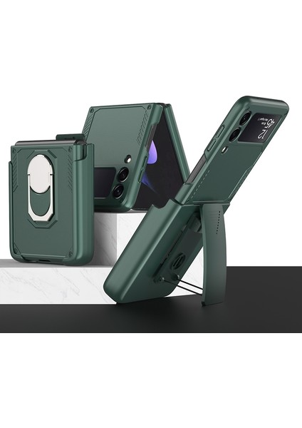 Zırh Durumda Samsung Galaxy Z Flip3 5g Koyu Yeşil
