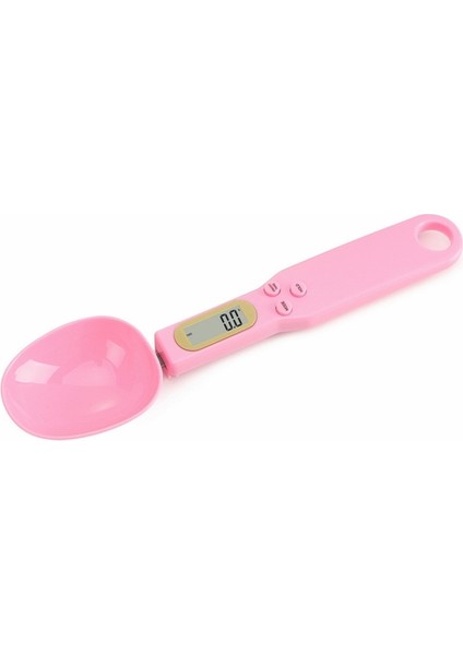 Dijital LCD Kaşık Ölçek Pembe